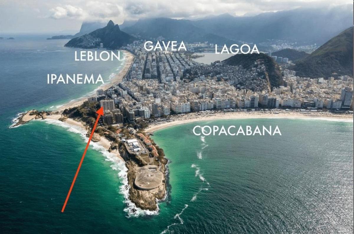Flat Praia De Copacabana Ipanema - Pe Na Areia Рио-де-Жанейро Экстерьер фото